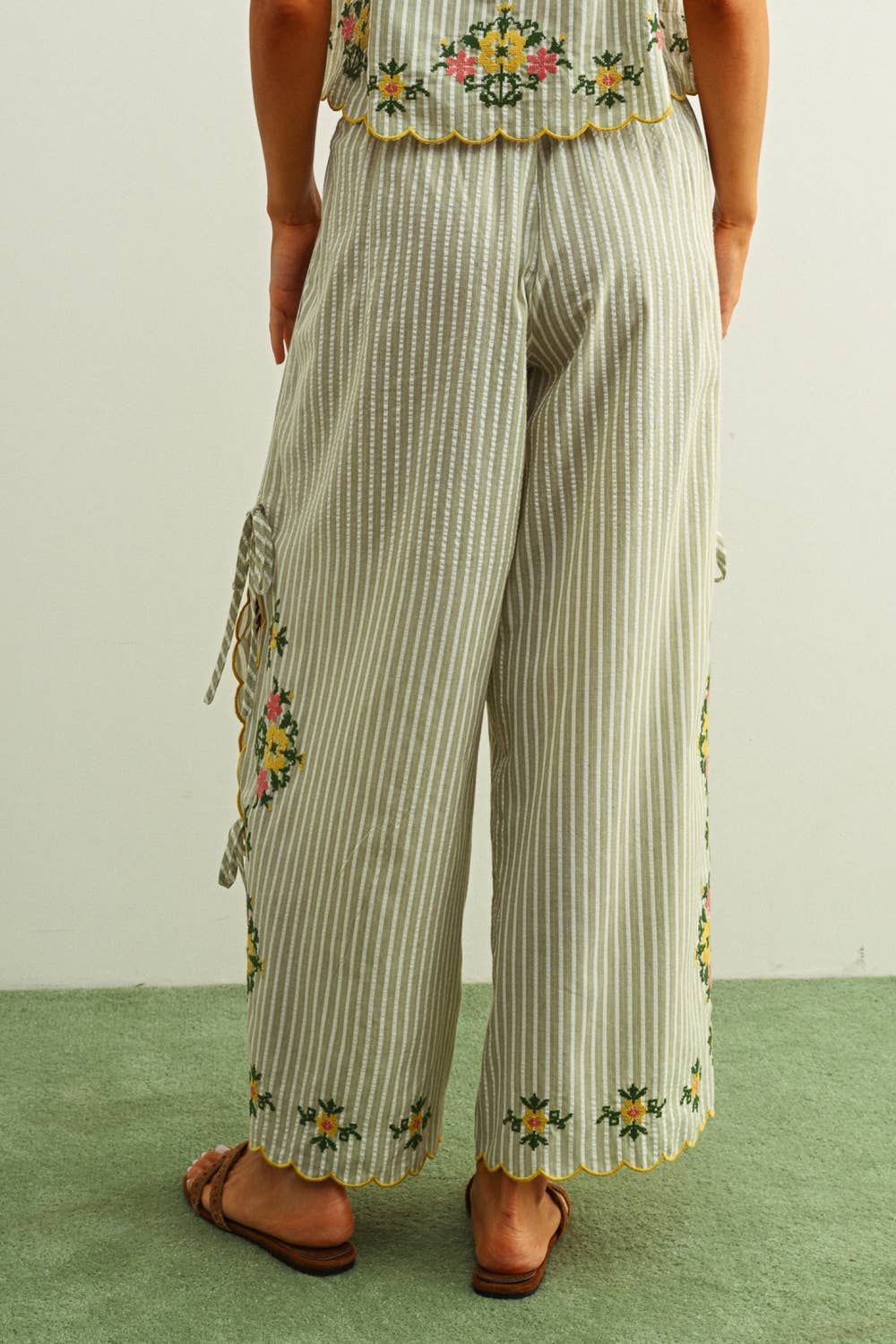 Mayzie Embroidered Pants