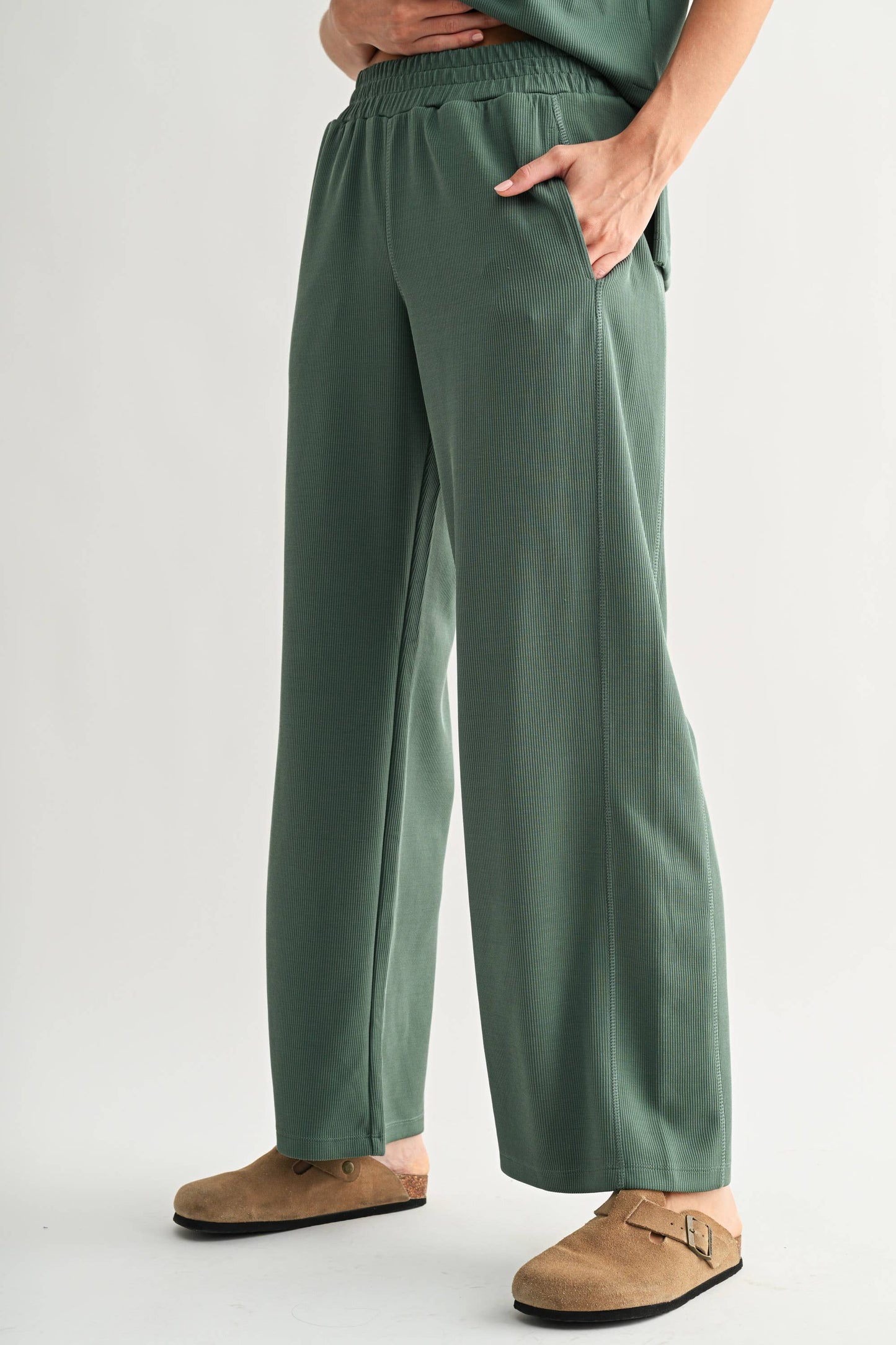 Running Errands Pants: Eldergreen