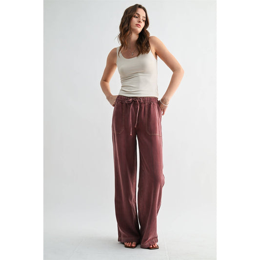 Mulberry Drawstring Pants