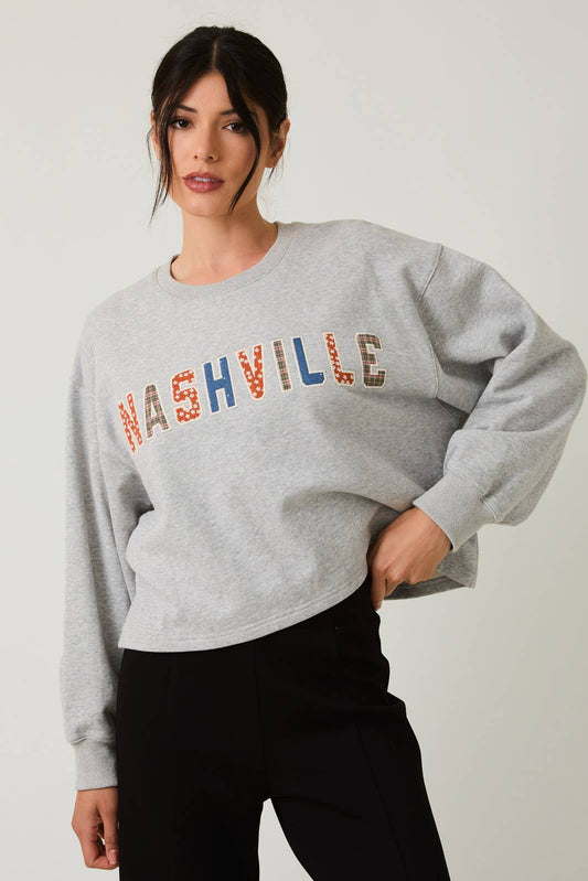 Nashville Patchwork Sweatshirt