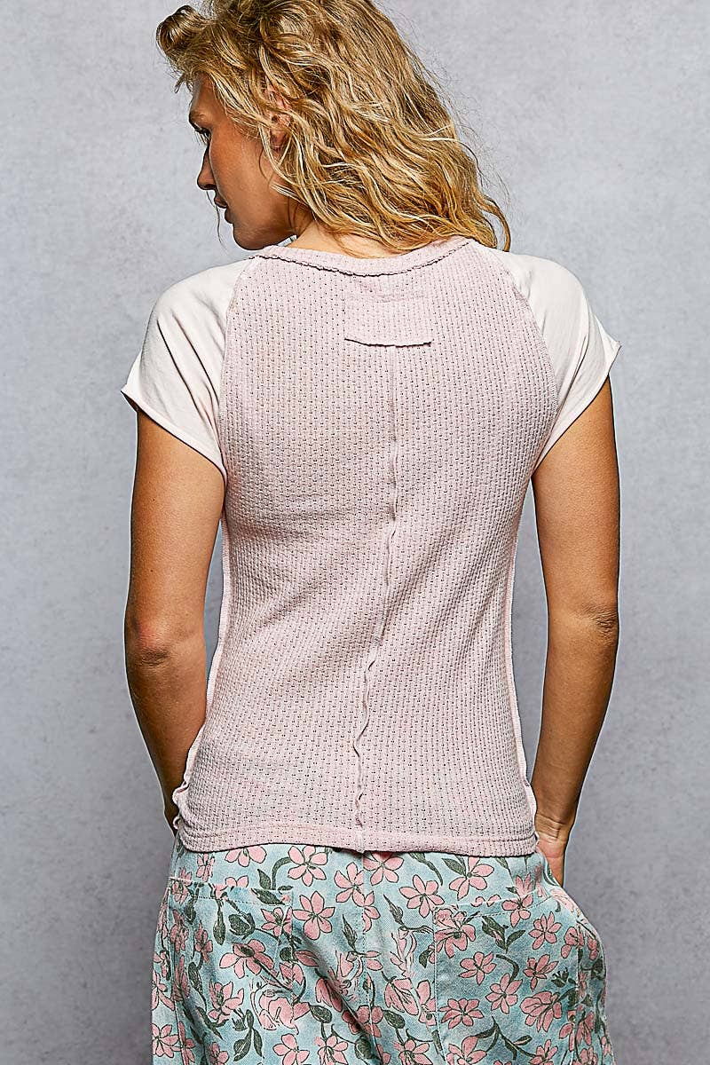 Hollen Tee: Pink