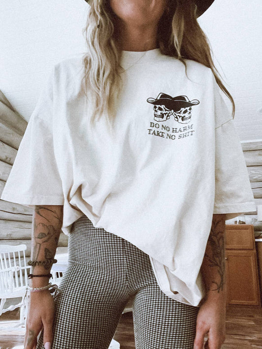 Do No Harm Take No Shit Graphic Tee