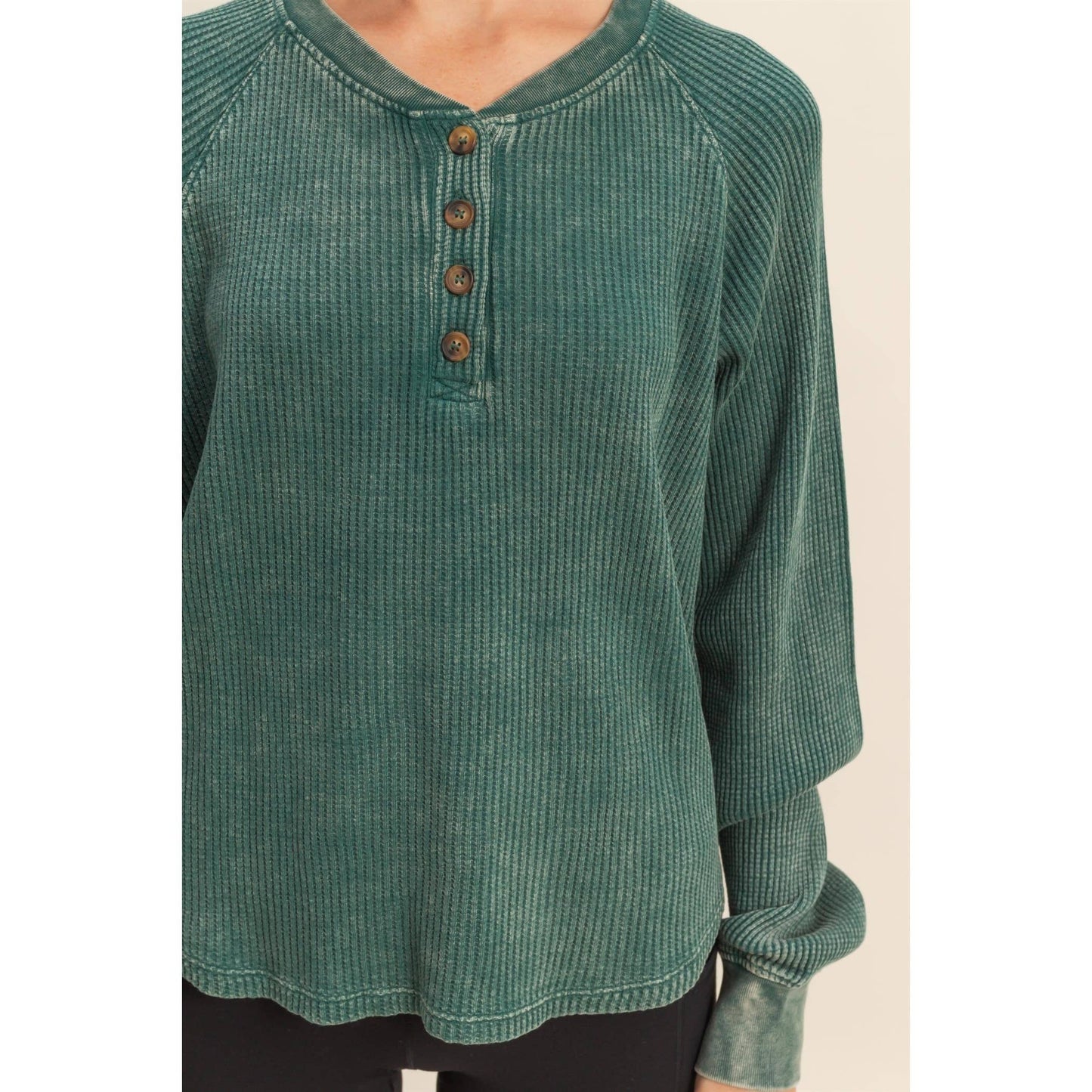 The Bennett Waffle: Deep Green