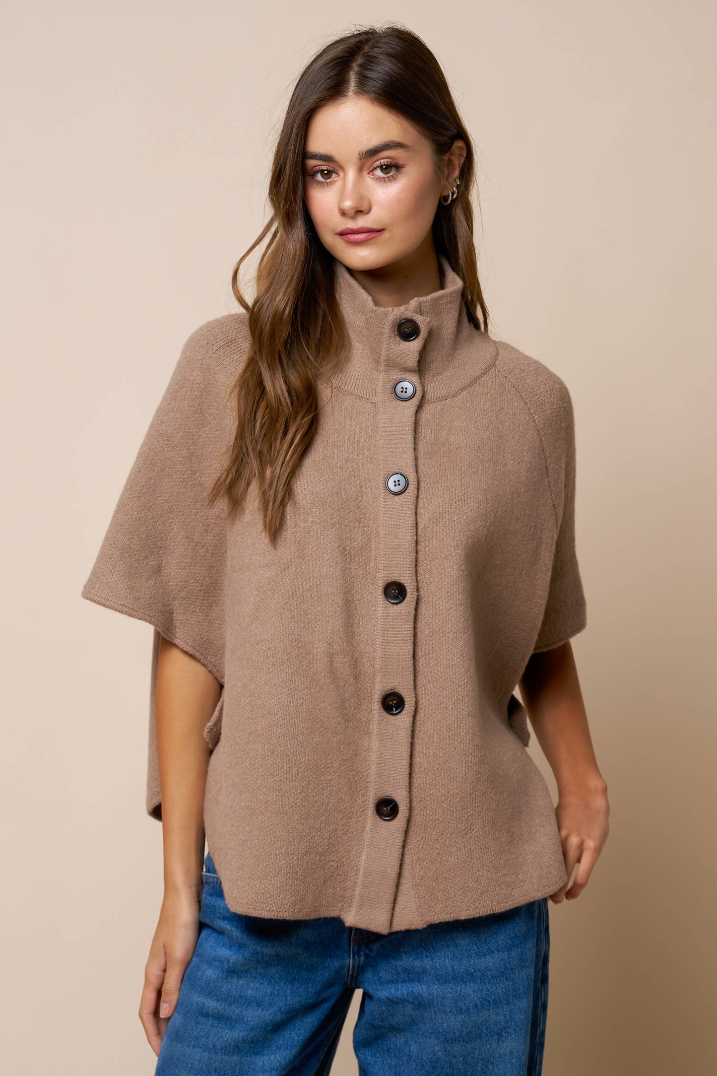Penny Button-Up Poncho