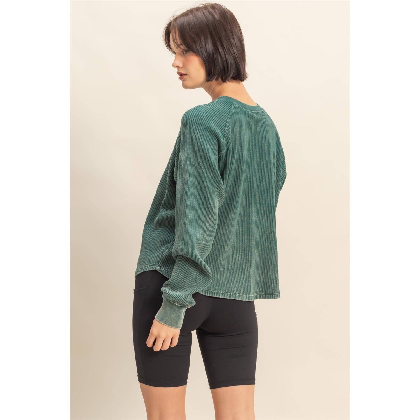 The Bennett Waffle: Deep Green