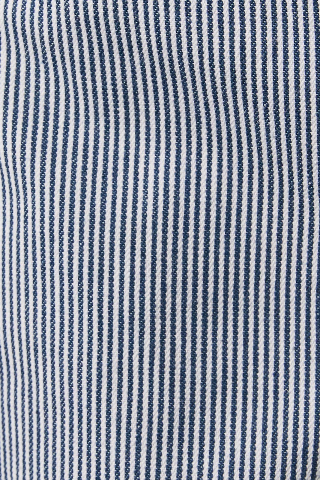 Madeline Midrise Striped Shorts: Blue