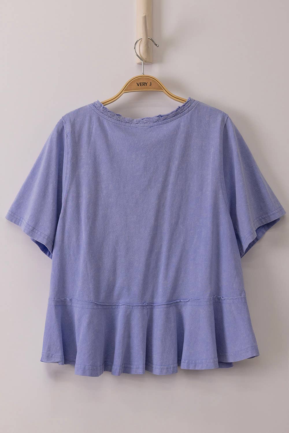 Lacey Mineral Washed: Blue