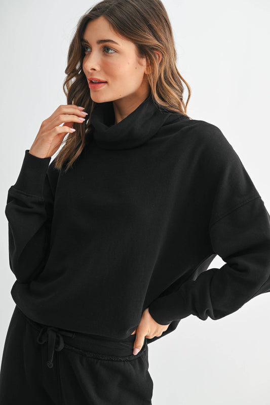 The soft launch turtleneck pullover