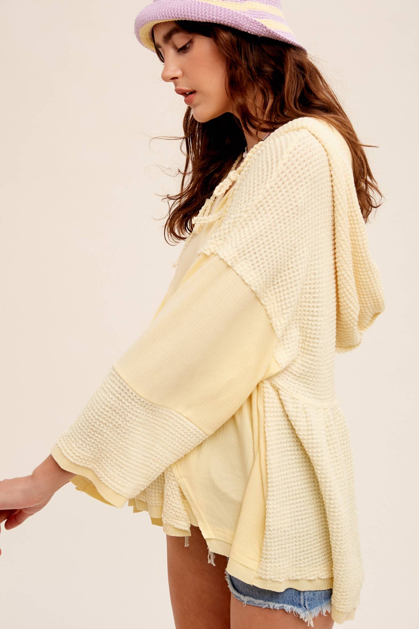 Marsha Butter Waffle Top