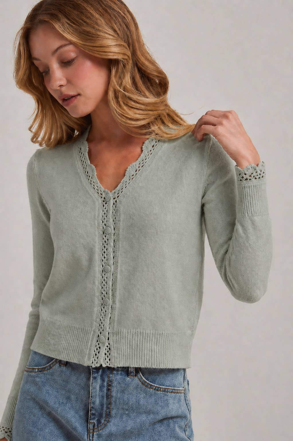 Brianne Cardigan/Sage