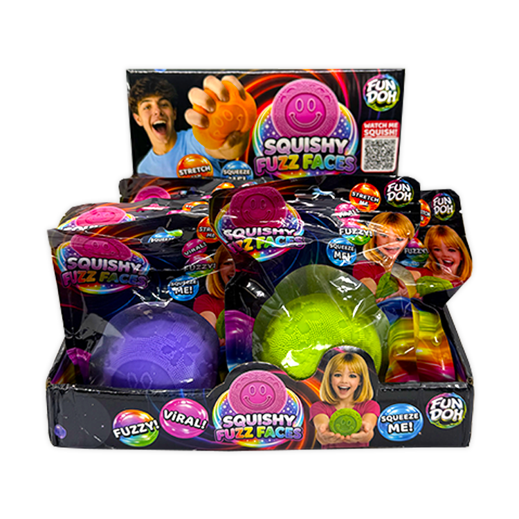 Fun Doh Fuzzy Face Squishy