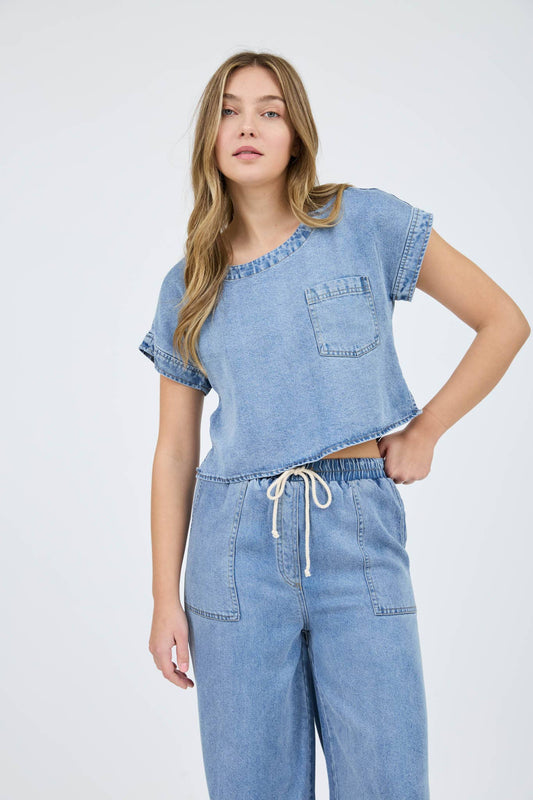 Orchard Denim Top