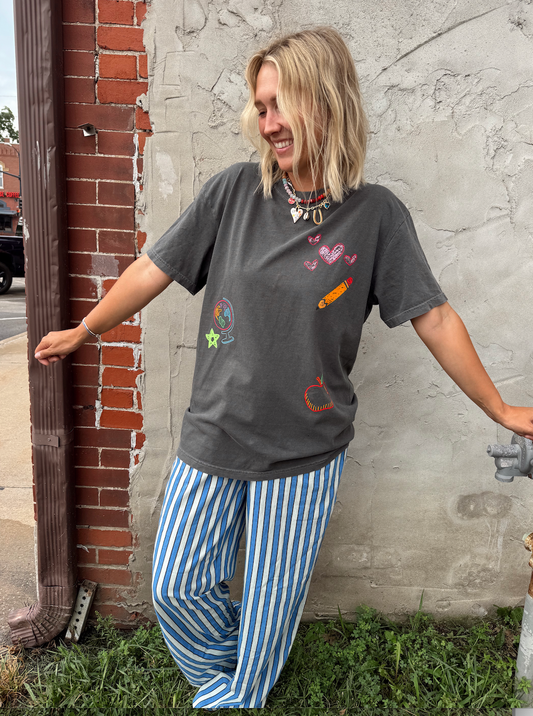 Teacher Patchwork Tee