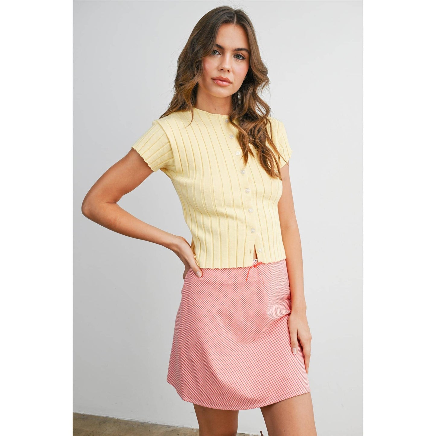 Lalie Top: Yellow