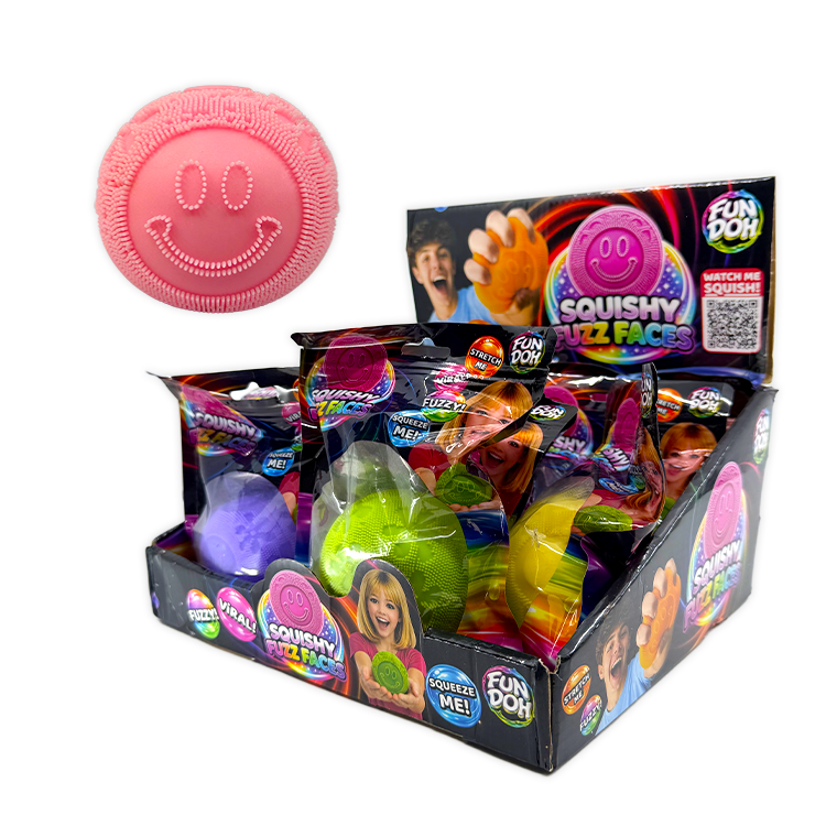Fun Doh Fuzzy Face Squishy