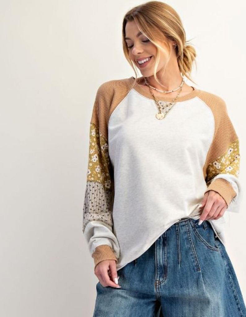 Stella Patchwork Pullover