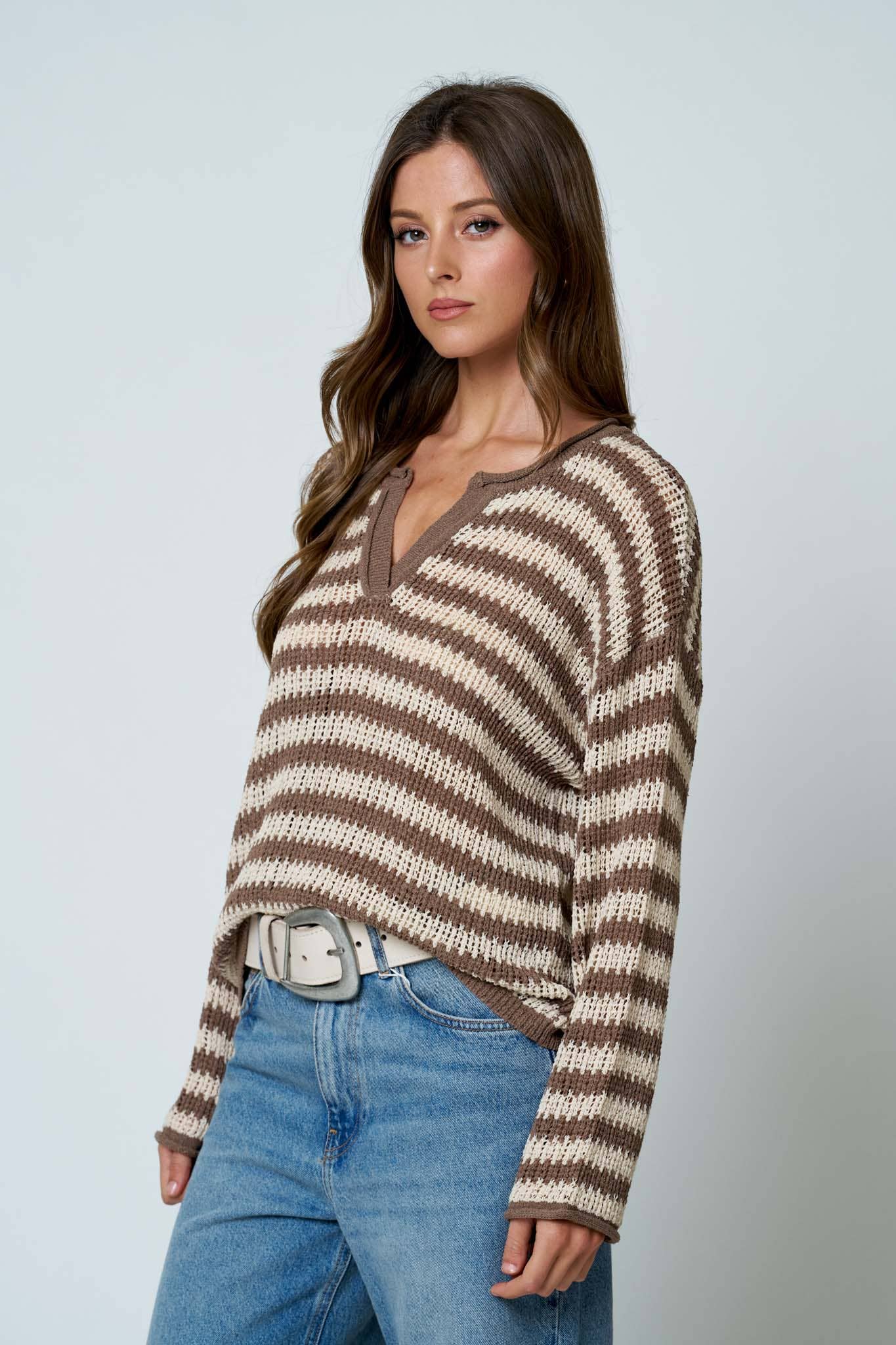Karina Top: Brown