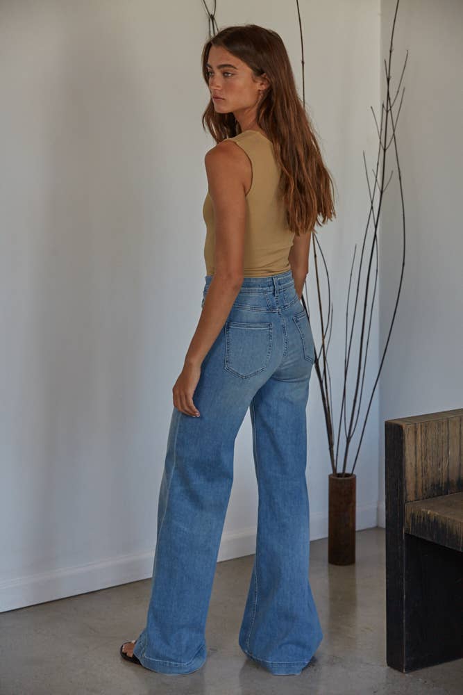 Lucy Seamless Top: Iced Coffee