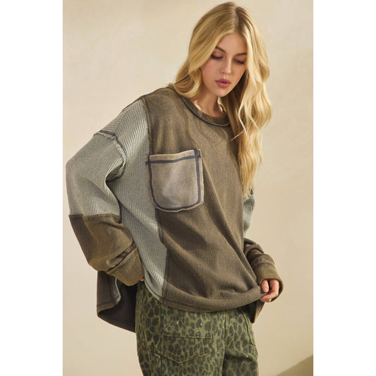 The Birdbie Patchwork Pullover