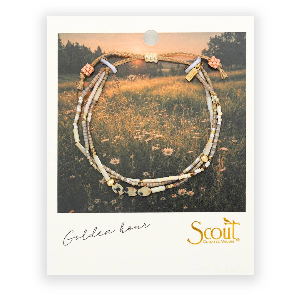 Mixed Media Bracelet - Joy