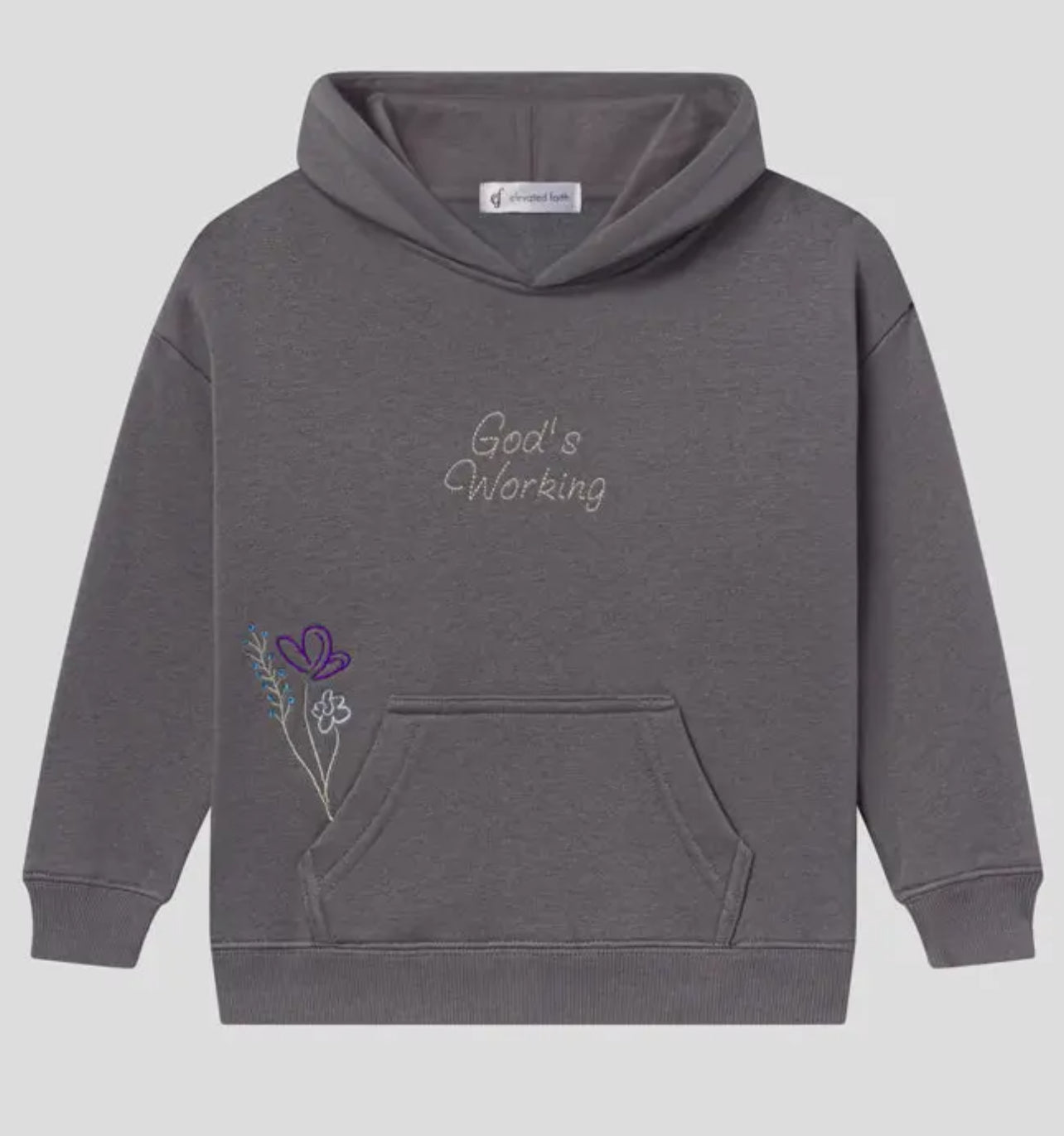 God’s Working Hoodie: Kids