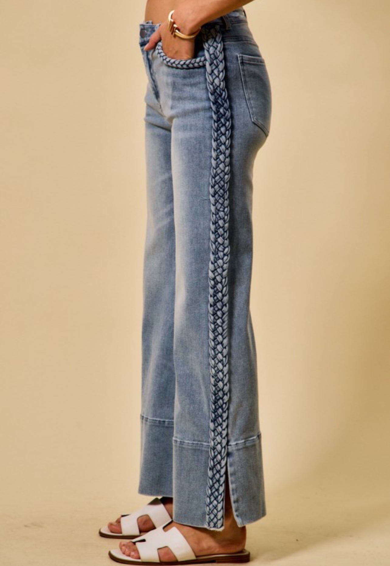 Ainsley Braided Denim