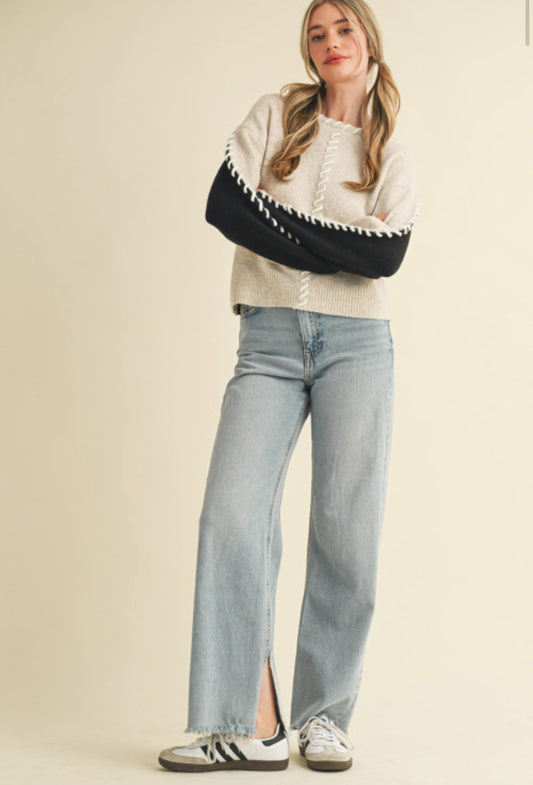 Whip Stitch Sweater