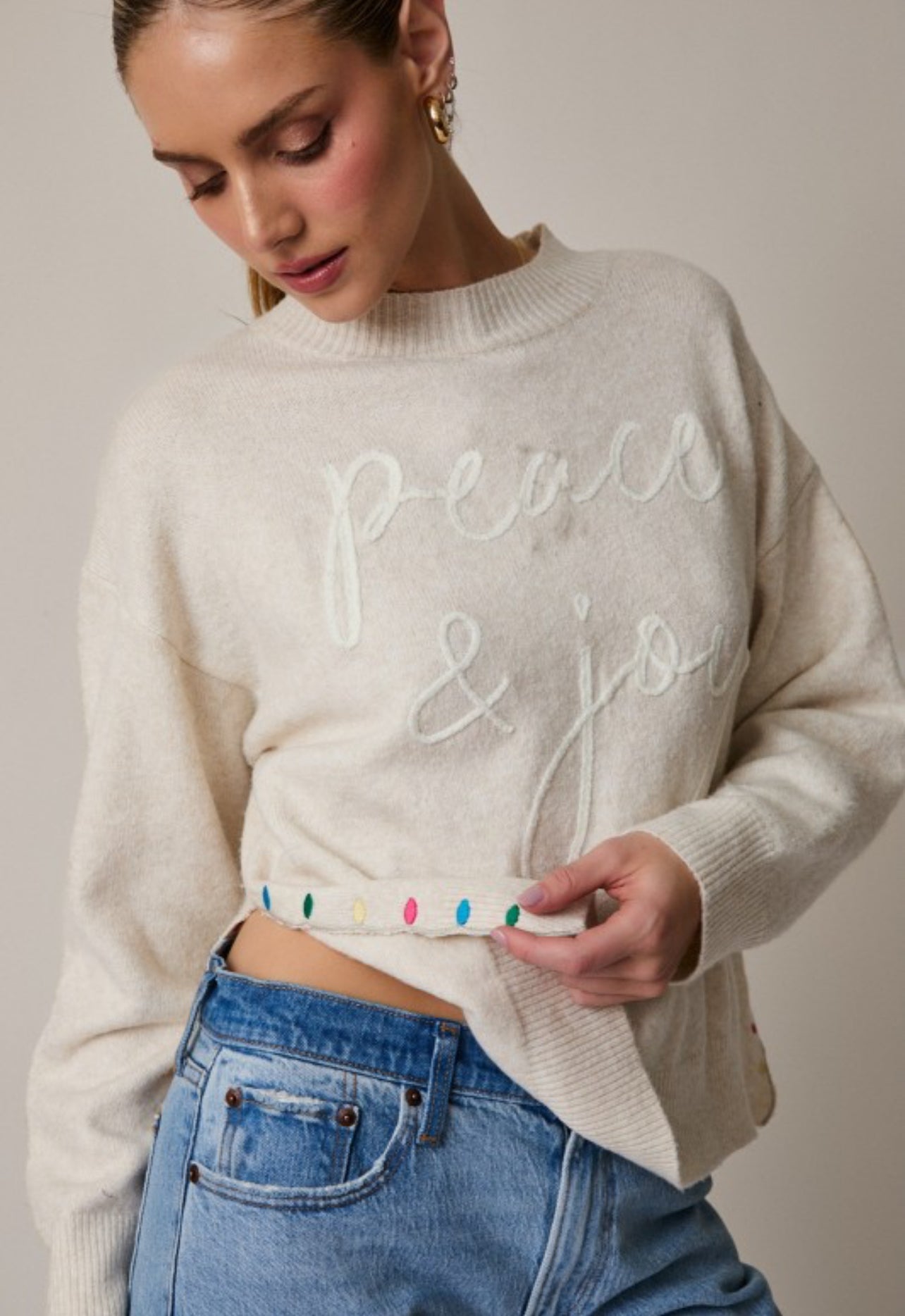Peace and Joy Sweater