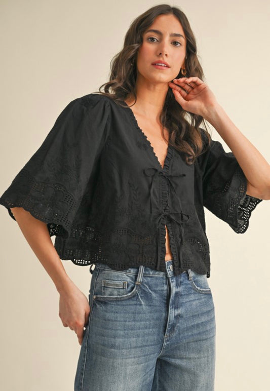 Marissa Blouse: Black