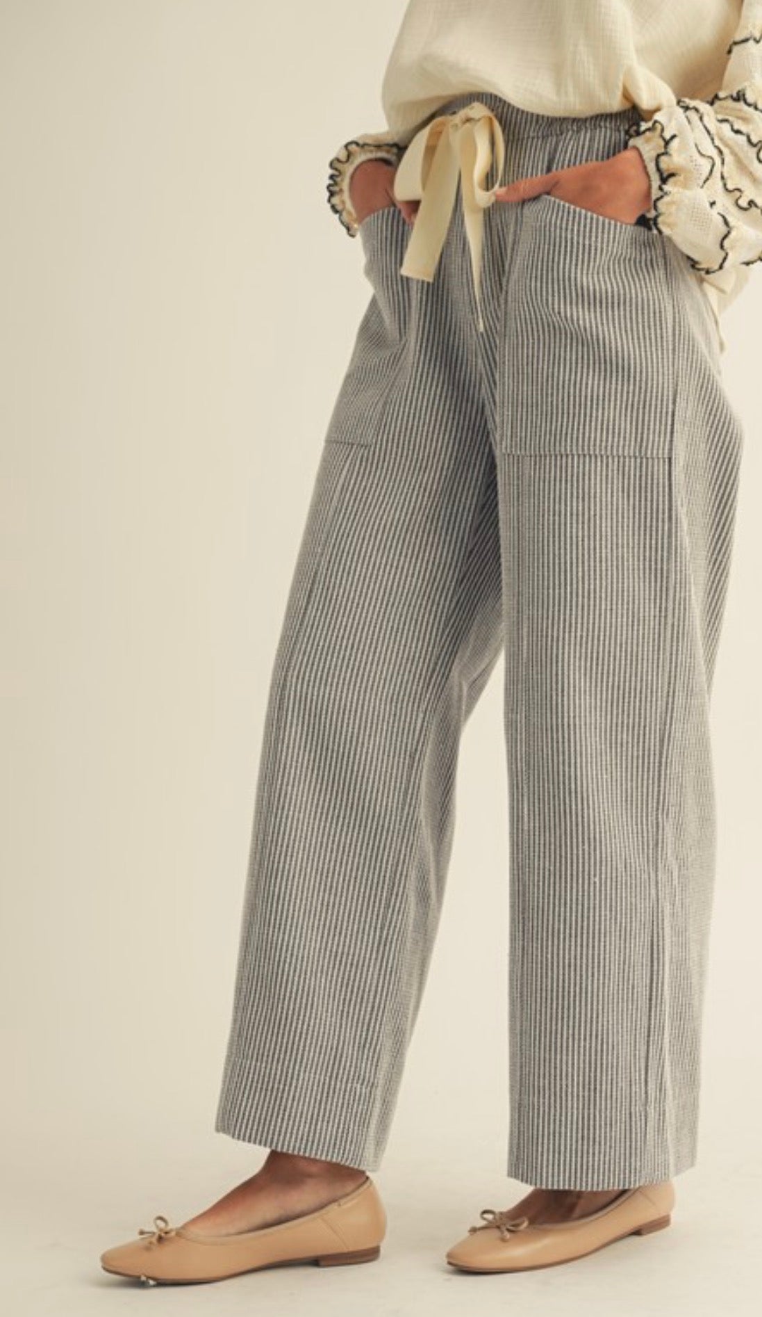 Mari Striped Pants