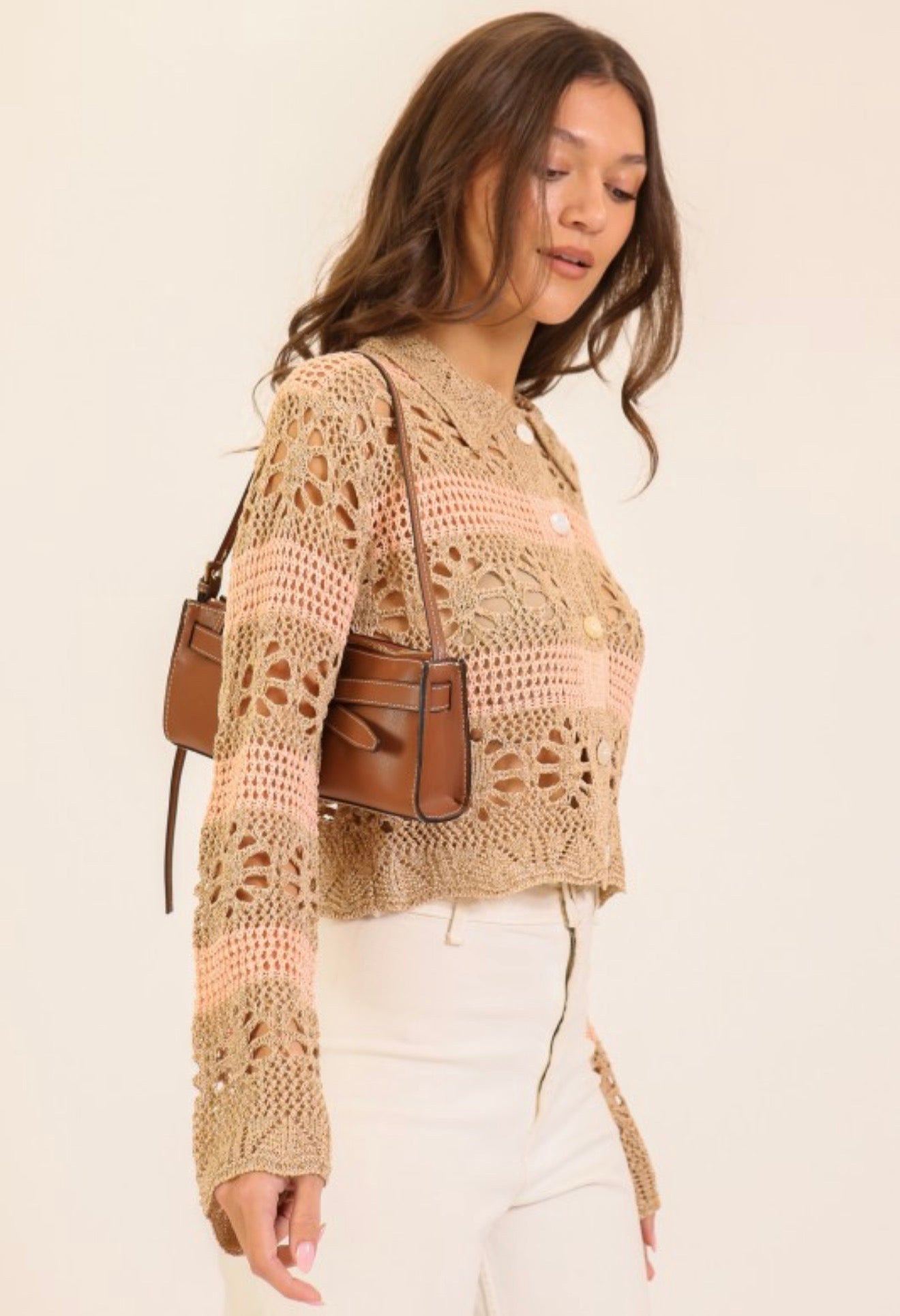 Nellie Crochet Cardigan