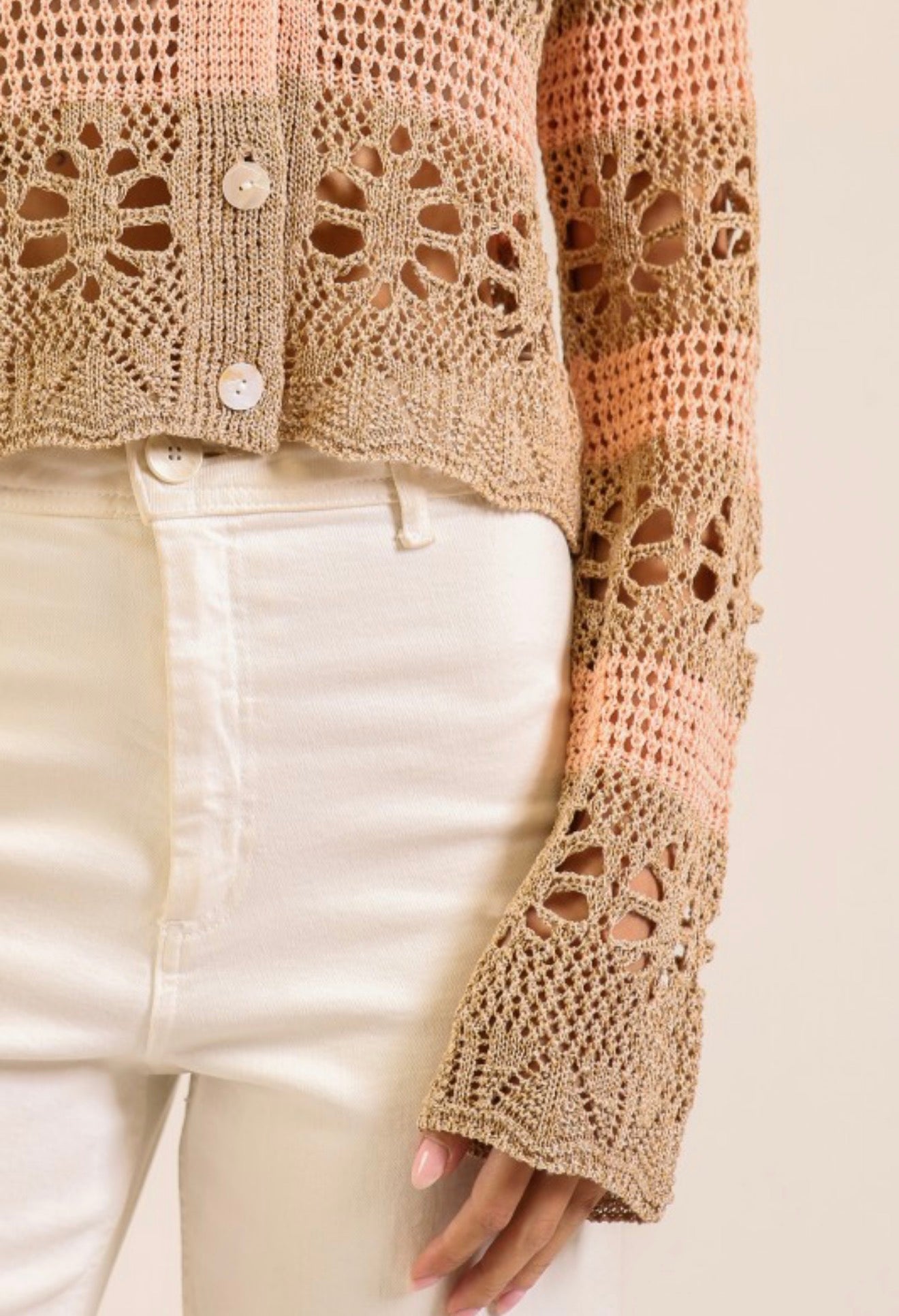 Nellie Crochet Cardigan