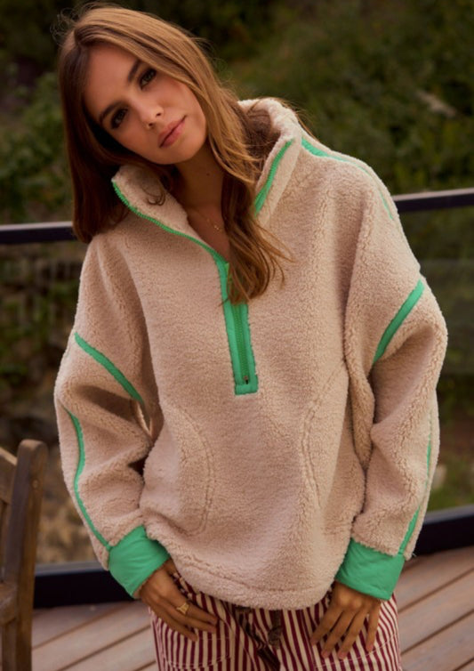 All Lined Up Fleece