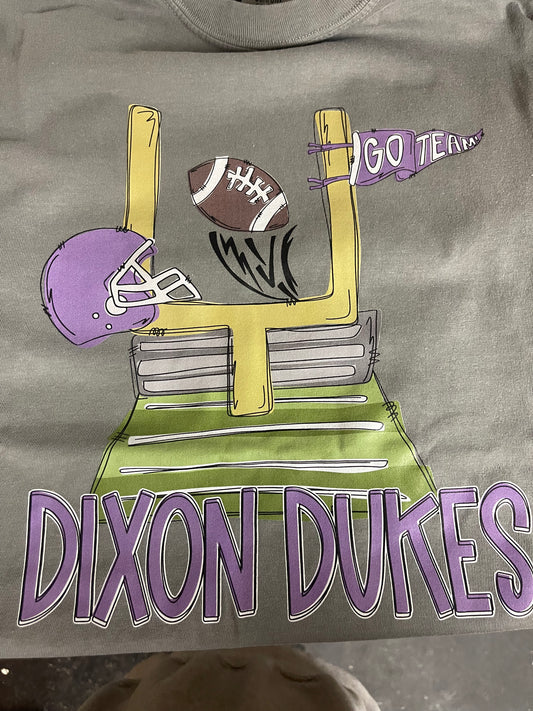 Dukes Mascot Field Goal Tee