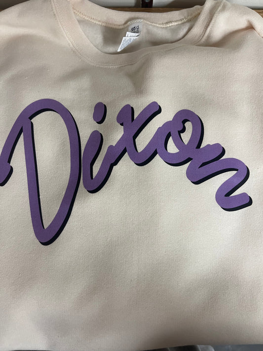 Dukes Jump Cursive Sweatshirt