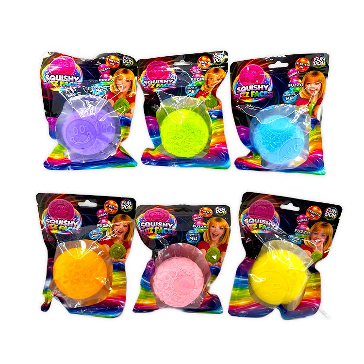 Fun Doh Fuzzy Face Squishy