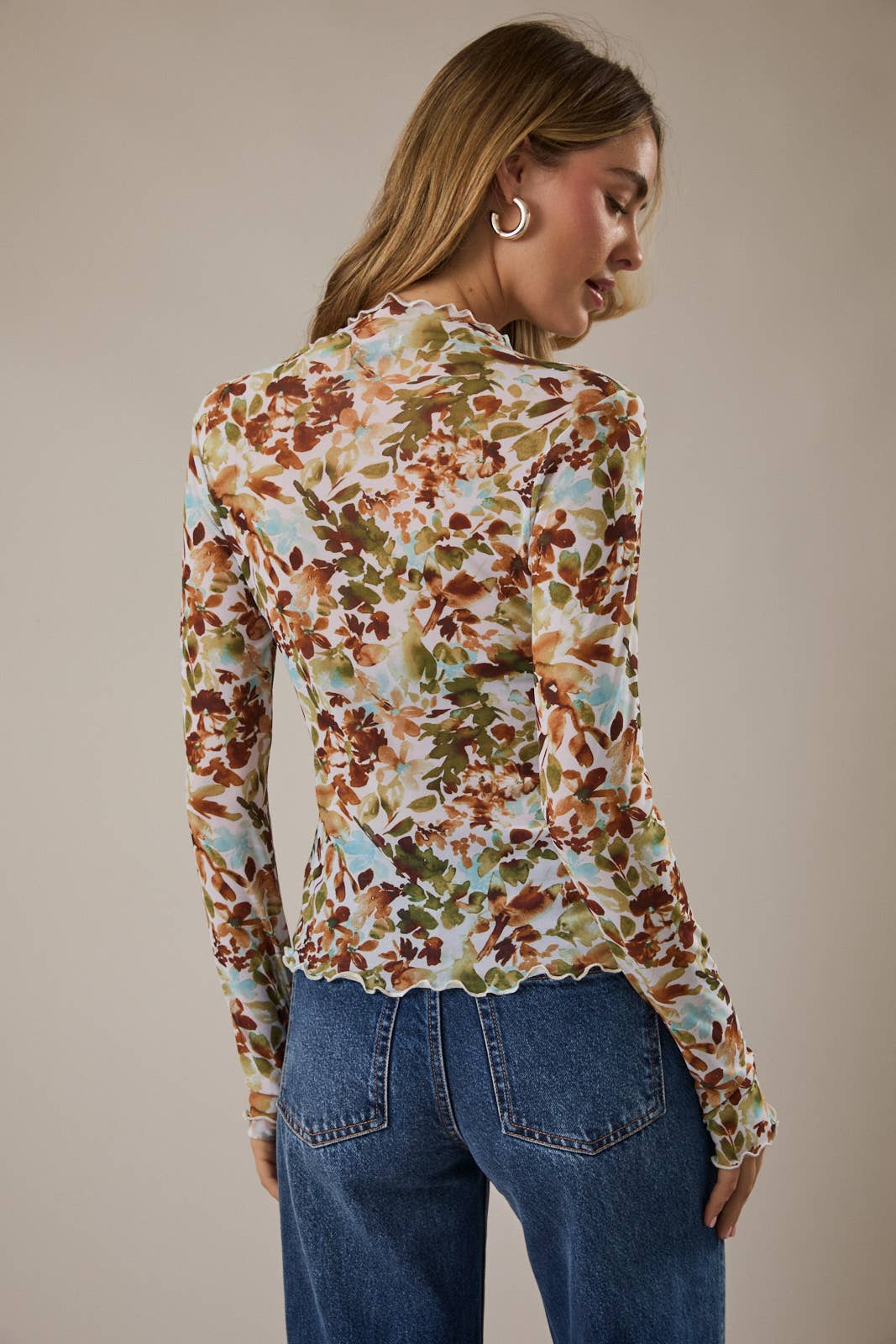 Marlie Mesh Top