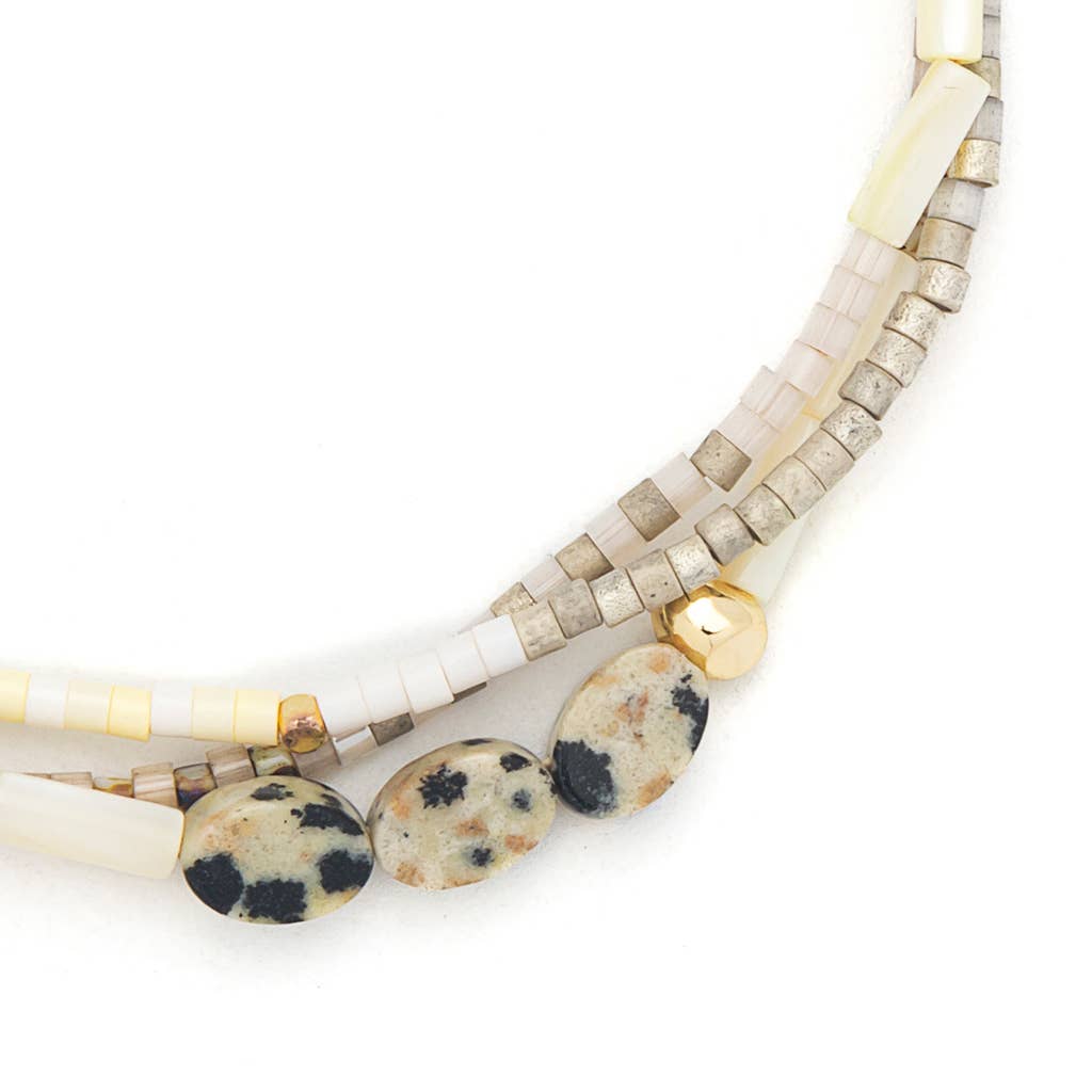 Mixed Media Bracelet - Joy
