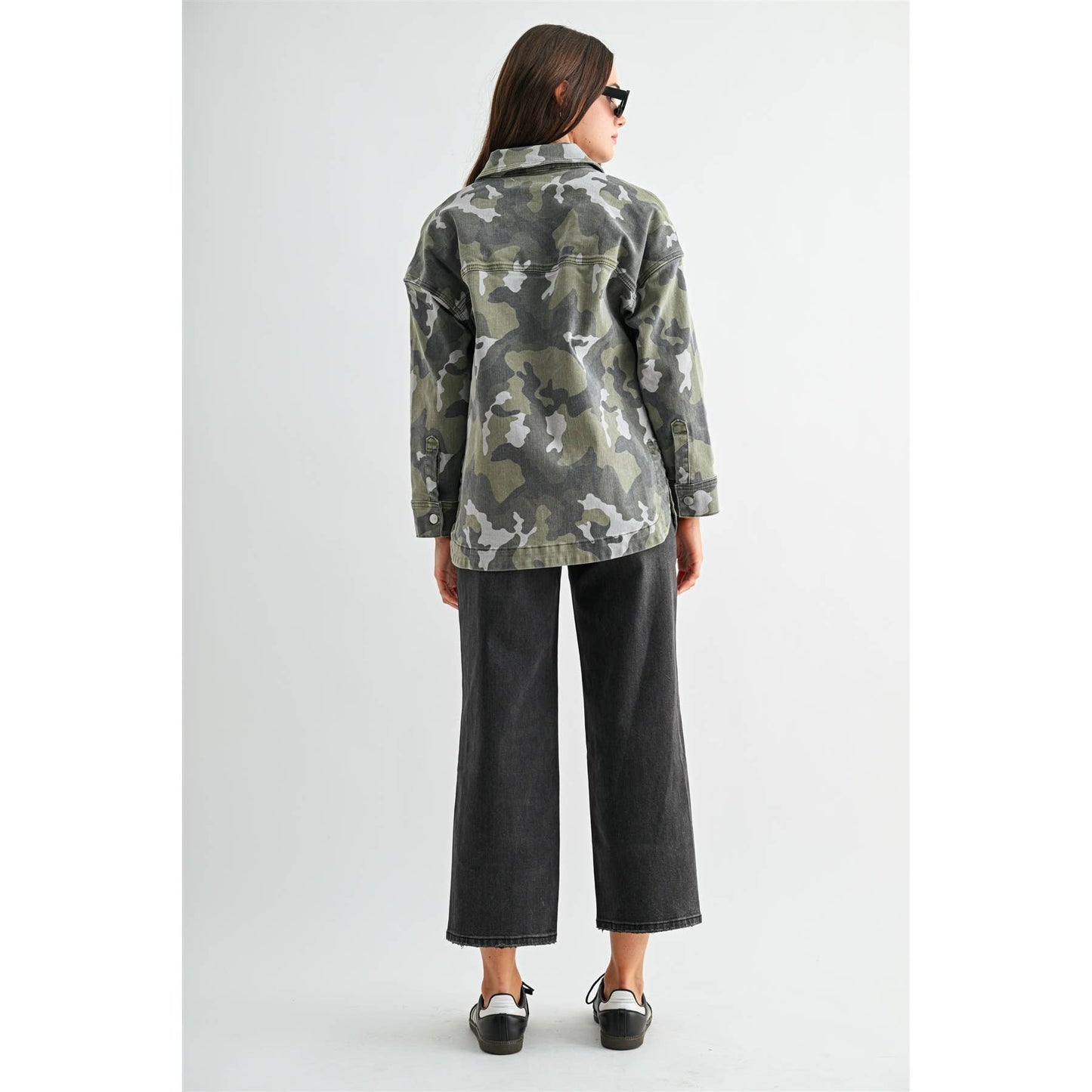 Camden Camo Denim Jacket