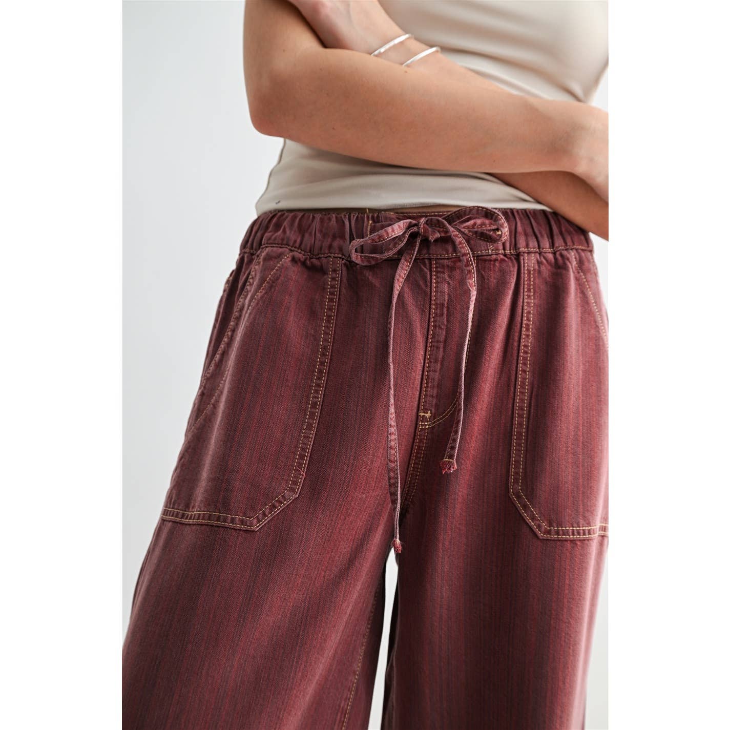 Mulberry Drawstring Pants