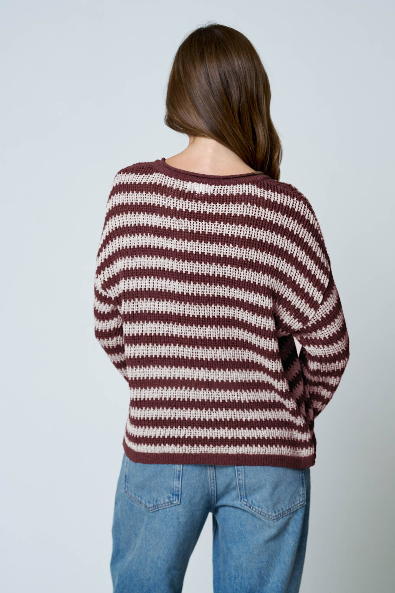Karina Top: Maroon