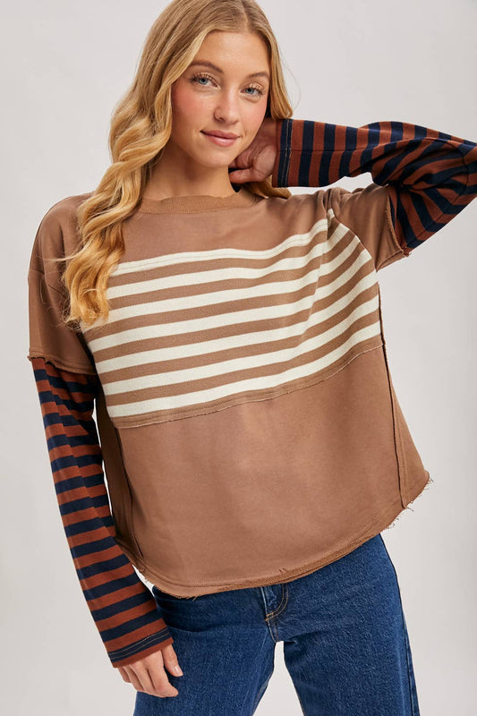 Patricia Contrast Long Sleeve