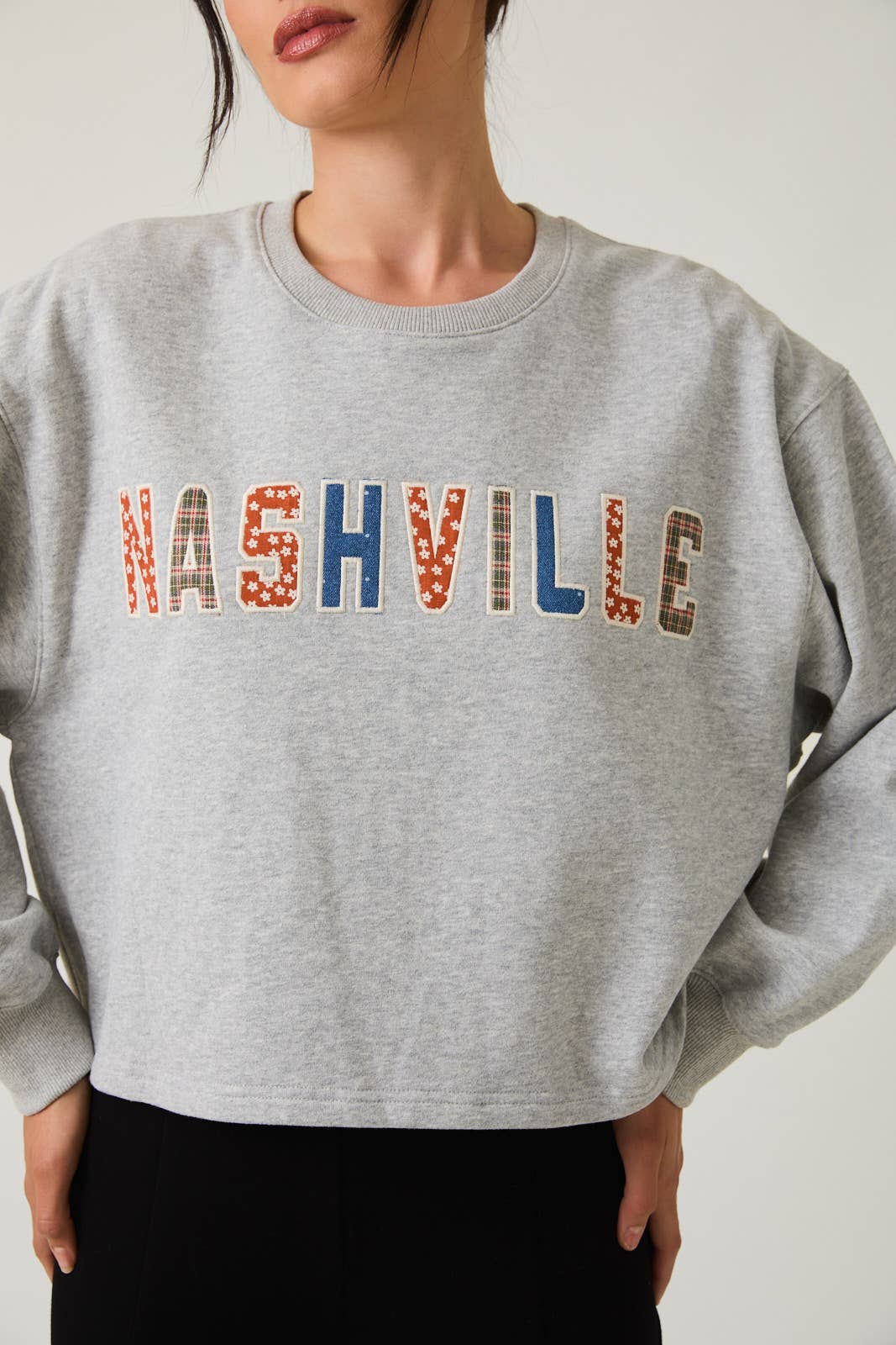 Nashville Patchwork Sweatshirt