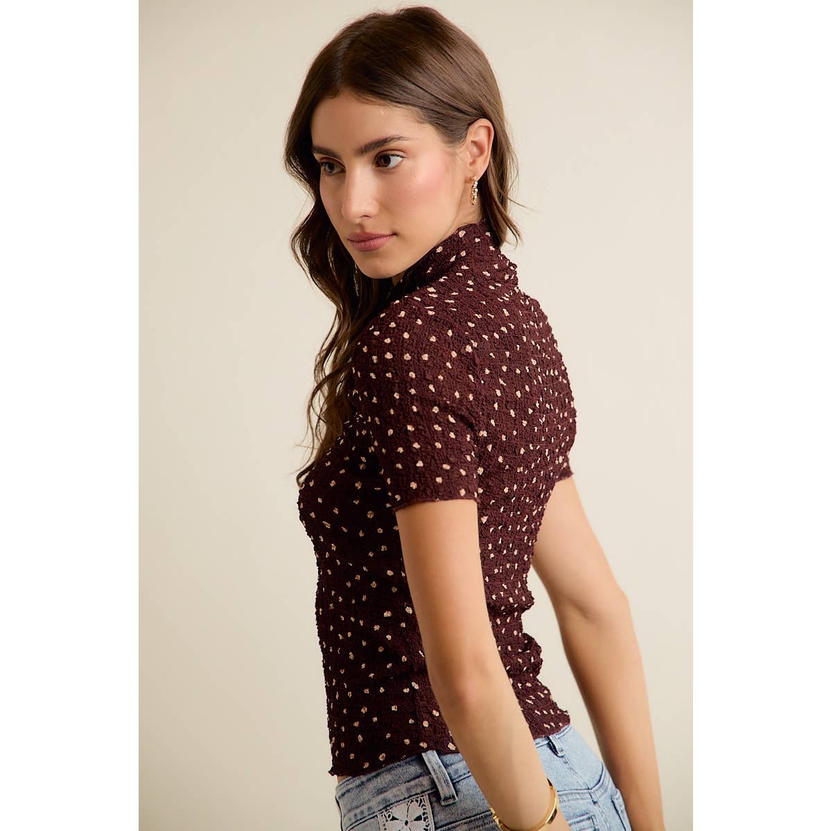 Posey Polka Dot Top