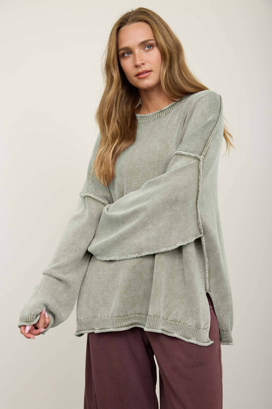 The Elowen Washed Pulled: LIGHT OLIVE