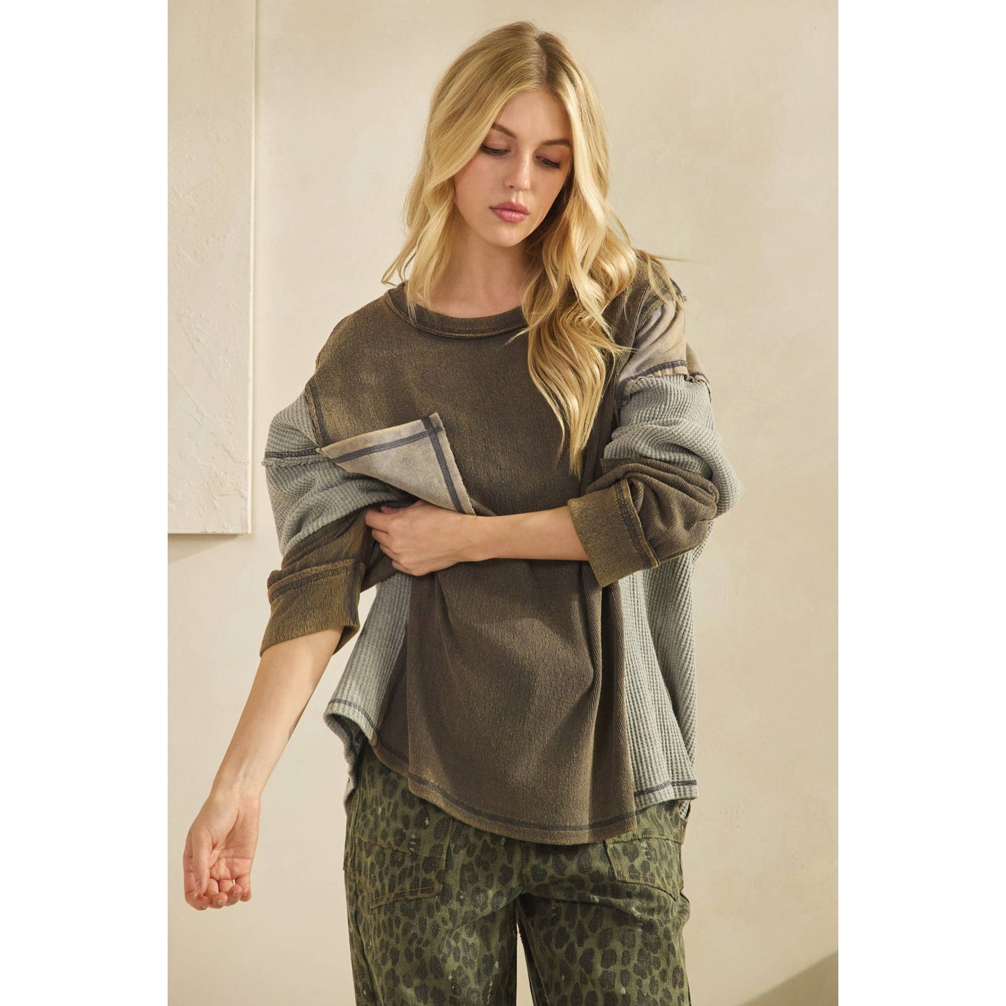 The Birdbie Patchwork Pullover