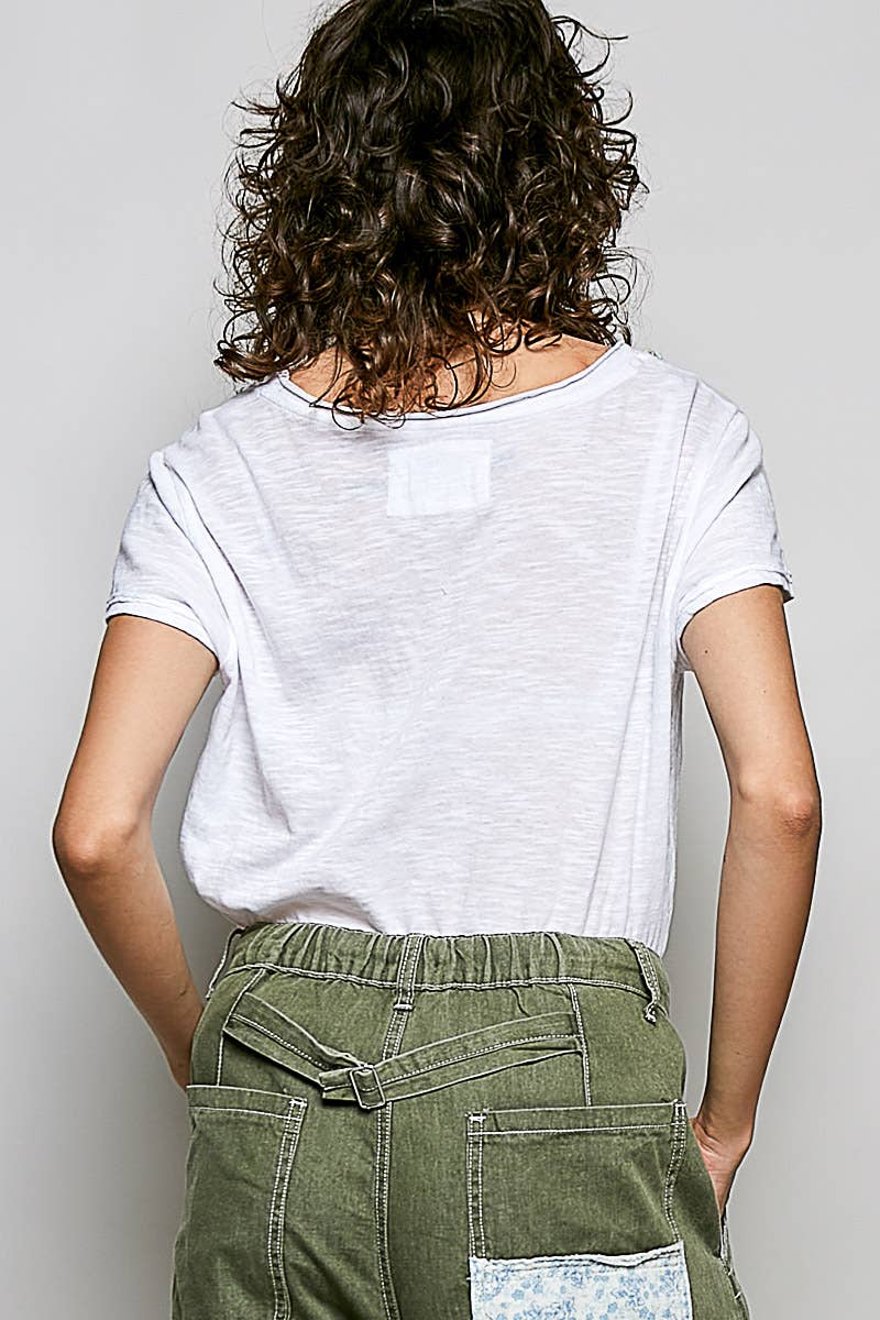 Lynley Tee: White