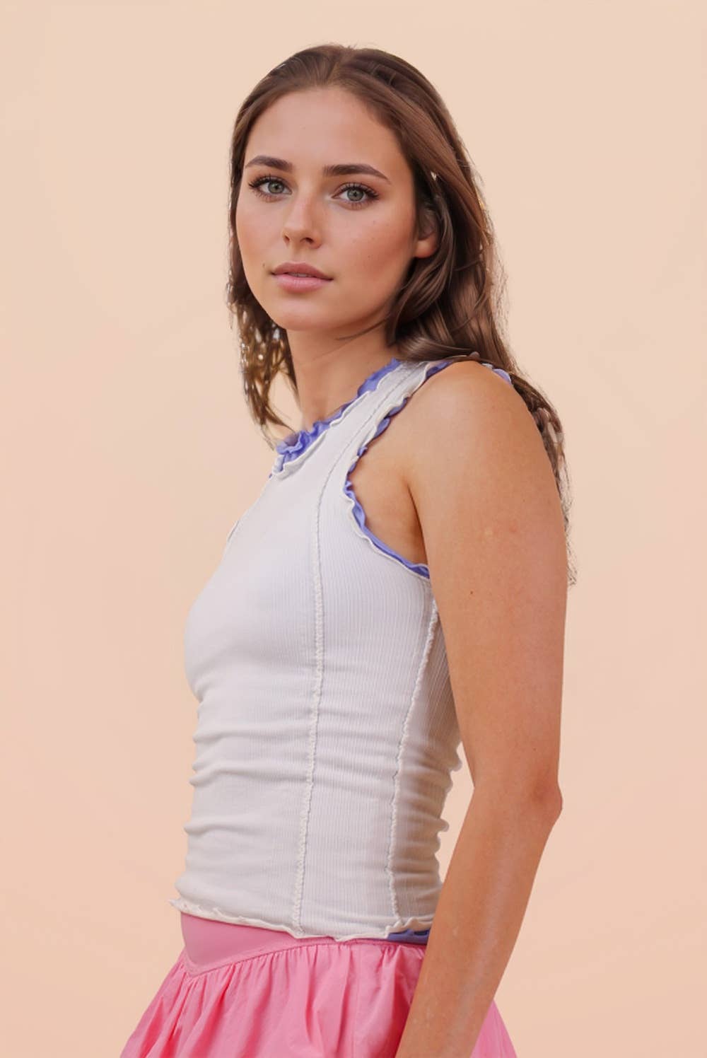 Amy Tank: white