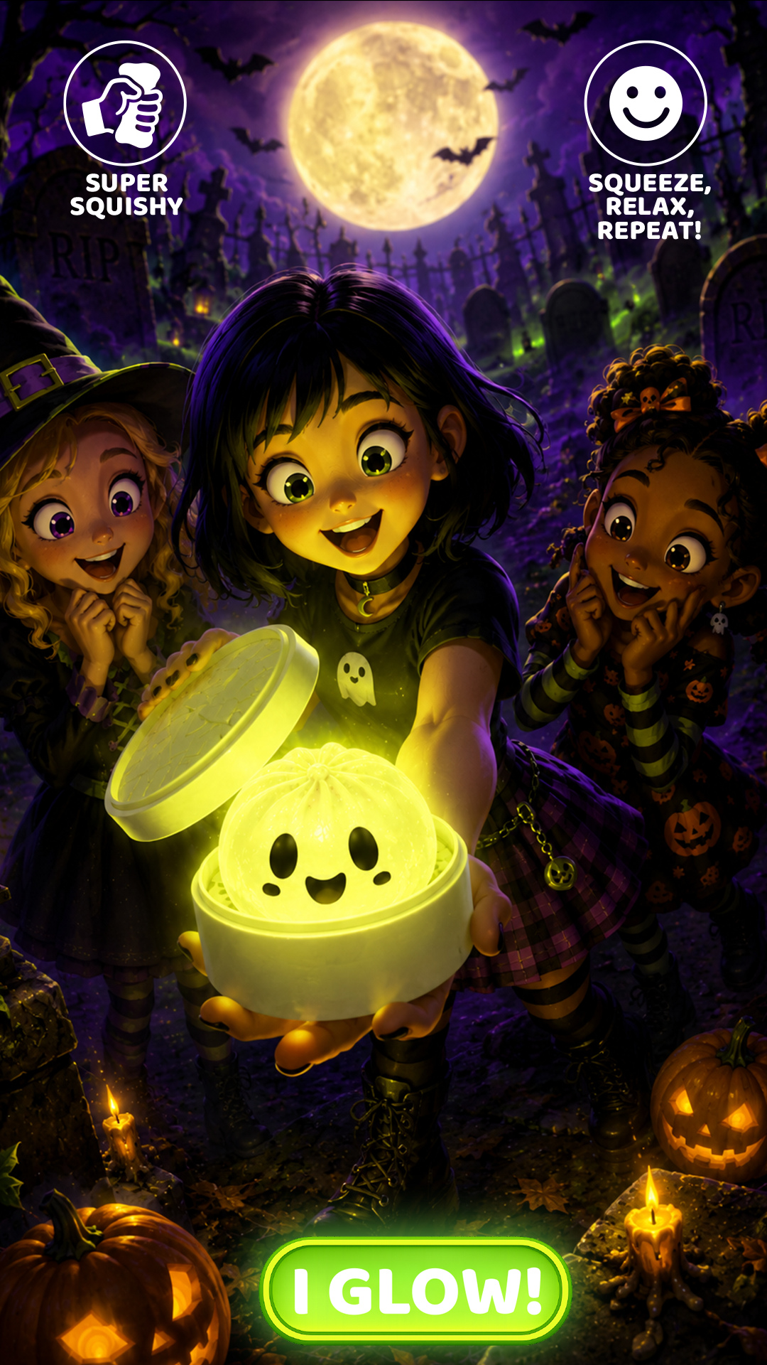 Halloween Dumpling Squishy