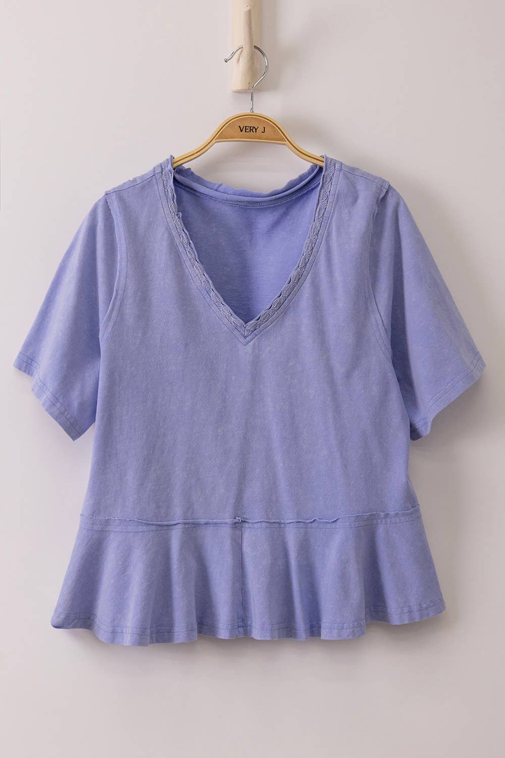 Lacey Mineral Washed: Blue